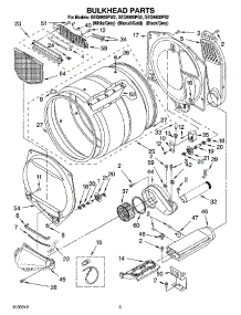 03 - Bulkhead Parts, Optional Parts (Not Included) parts for Whirlpool Dryer GEQ9800PW2 from AppliancePartsPros.com