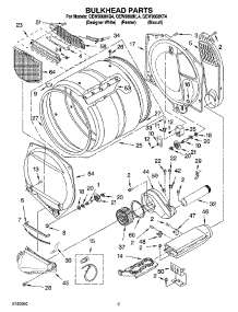 03 - Bulkhead Parts, Optional Parts (Not Included) parts for Whirlpool Dryer GEW9868KT4 from AppliancePartsPros.com