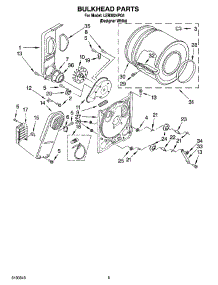 03 - Bulkhead Parts, Optional Parts (Not Included) parts for Whirlpool Dryer LER3624PQ1 from AppliancePartsPros.com