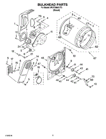 03 - Bulkhead Parts, Optional Parts (Not Included) parts for Whirlpool Dryer 4PLEC8647JT3 from AppliancePartsPros.com