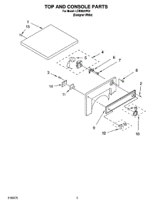 03 - Top And Console Parts, Optional Parts (Not Included) parts for Whirlpool Dryer LER3622PQ1 from AppliancePartsPros.com