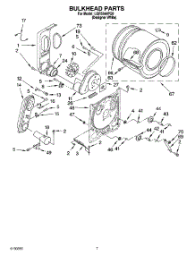 04 - Bulkhead Parts parts for Whirlpool Dryer LGR5644PQ0 from AppliancePartsPros.com