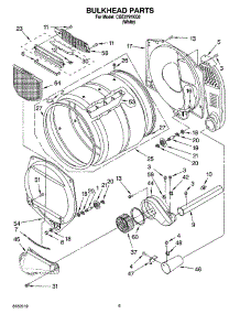 03 - Bulkhead Parts And Optional Parts (Not Included) parts for Whirlpool Dryer CGE2791KQ2 from AppliancePartsPros.com