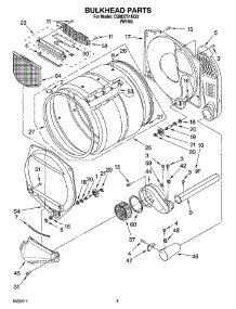 03 - Bulkhead Parts And Optional Parts ( Not Included ) parts for Whirlpool Dryer CGM2751KQ3 from AppliancePartsPros.com