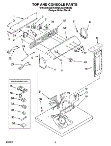 02 - Top And Console Parts Optional Parts (Not Included) parts for Whirlpool Dryer LER7648KQ3 from AppliancePartsPros.com