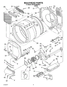 03 - Bulkhead Parts Optional Parts (Not Included) parts for Whirlpool Dryer 3RAWZ480EMQ0 from AppliancePartsPros.com