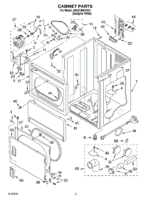 02 - Cabinet Parts - Optional Parts (Not Included) parts for Whirlpool Dryer 3XLEC8647KQ1 from AppliancePartsPros.com
