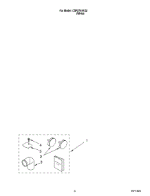 02 - Optional Parts  (Not Included) parts for Whirlpool Dryer CSP2741KQ2 from AppliancePartsPros.com