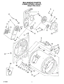 03 - Section parts for Whirlpool Dryer LER7648KQ2 from AppliancePartsPros.com