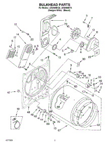 03 - Section parts for Whirlpool Dryer LEN2000KQ0 from AppliancePartsPros.com