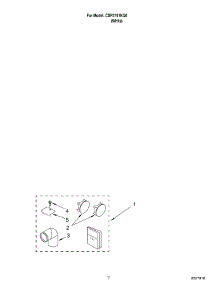 06 - Optional parts for Whirlpool Dryer CSP2741KQ0 from AppliancePartsPros.com