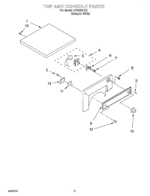 03 - Section parts for Whirlpool Dryer LER3622HQ1 from AppliancePartsPros.com