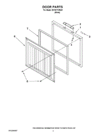 02 - Door Parts parts for Whirlpool Freezer EH101FXRQ01 from AppliancePartsPros.com