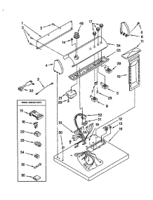 Top And Console parts for Whirlpool Dryer LEG8858JZ0 from AppliancePartsPros.com