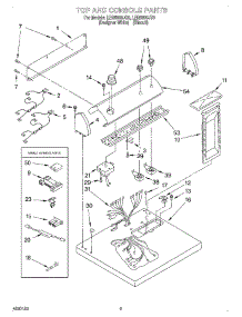 02 - Section parts for Whirlpool Dryer LER5600JQ0 from AppliancePartsPros.com