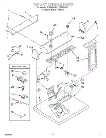 02 - Section parts for Whirlpool Dryer LER5636JQ0 from AppliancePartsPros.com