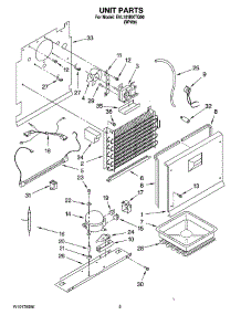 03 - Unit Parts parts for Whirlpool Freezer EVL181NXTQ00 from AppliancePartsPros.com