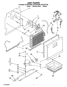 04 - Unit Parts, Optional Parts (Not Included) parts for Whirlpool Freezer EV187NYRQ04 from AppliancePartsPros.com