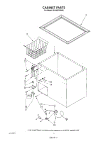 02 - Section parts for Whirlpool Freezer EH100FXVN00 from AppliancePartsPros.com