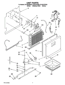 04 - Unit Parts, Optional Parts (Not Included) parts for Whirlpool Freezer EV187NYRS02 from AppliancePartsPros.com
