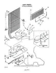 06 - Unit parts for Whirlpool Freezer EV150NXSW00 from AppliancePartsPros.com