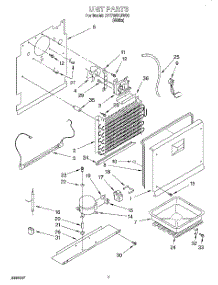 04 - Unit parts for Whirlpool Freezer EV170NXGW00 from AppliancePartsPros.com