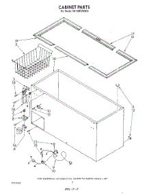 02 - Section parts for Whirlpool Freezer EH150FXWN00 from AppliancePartsPros.com