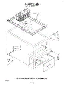 02 - Section parts for Whirlpool Freezer EH150CXKW2 from AppliancePartsPros.com