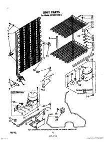 05 - Unit parts for Whirlpool Freezer EV150C1KW0 from AppliancePartsPros.com