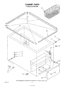 02 - Section parts for Whirlpool Freezer EH150FXTN00 from AppliancePartsPros.com