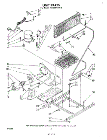 04 - Unit parts for Whirlpool Freezer EV200NXKW0 from AppliancePartsPros.com
