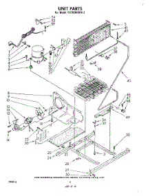 04 - Unit parts for Whirlpool Freezer EV200NXKW2 from AppliancePartsPros.com