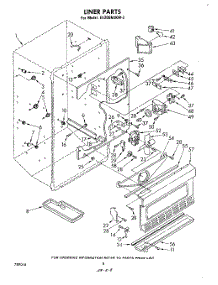05 - Liner parts for Whirlpool Freezer EV200NXKW2 from AppliancePartsPros.com