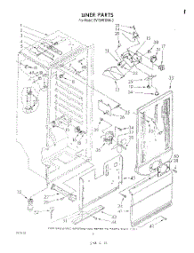 04 - Liner parts for Whirlpool Freezer EV15HKXRW3 from AppliancePartsPros.com