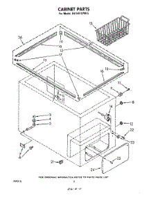 02 - Section parts for Whirlpool Freezer EH15EFXPW5 from AppliancePartsPros.com
