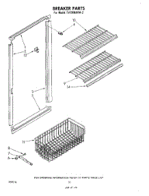 06 - Breaker parts for Whirlpool Freezer EV200NXKW2 from AppliancePartsPros.com