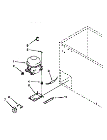 Unit parts for Whirlpool Freezer ED050FXGW03 from AppliancePartsPros.com