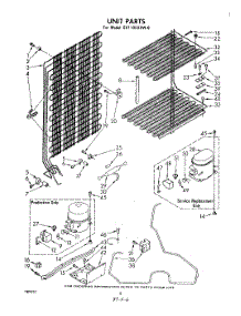 05 - Unit parts for Whirlpool Freezer EV110CXRW0 from AppliancePartsPros.com