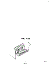 05 - Shelf parts for Whirlpool Freezer EV130FXKW2 from AppliancePartsPros.com