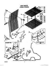 05 - Unit parts for Whirlpool Freezer EV110CXWW00 from AppliancePartsPros.com
