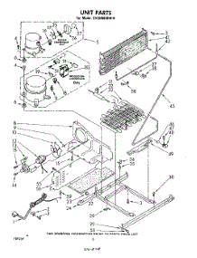 04 - Unit parts for Whirlpool Freezer EV200NXRW0 from AppliancePartsPros.com