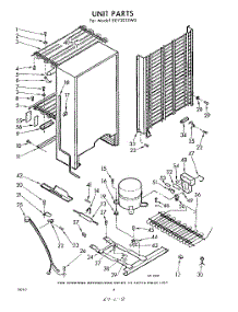 05 - Unit parts for Whirlpool Freezer EEV201XY0 from AppliancePartsPros.com