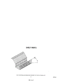 04 - Shelf parts for Whirlpool Freezer EV110FXVW00 from AppliancePartsPros.com
