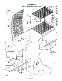 05 - Unit parts for Whirlpool Freezer EV110FXVW00 from AppliancePartsPros.com