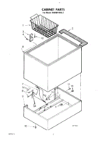 02 - Section parts for Whirlpool Freezer EH090FXKN2 from AppliancePartsPros.com