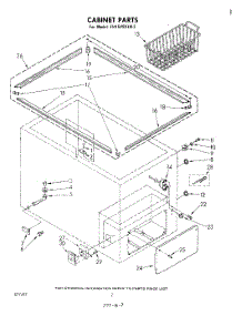 02 - Section parts for Whirlpool Freezer EH15VSXLN2 from AppliancePartsPros.com