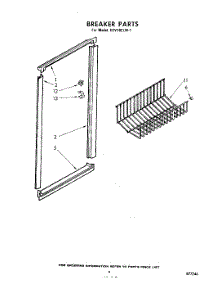06 - Breaker parts for Whirlpool Freezer EEV162LW1 from AppliancePartsPros.com