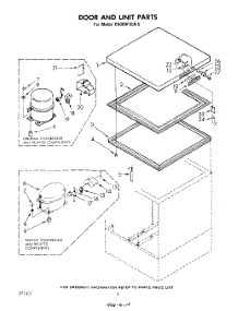 02 - Section parts for Whirlpool Freezer EH060FXLN5 from AppliancePartsPros.com
