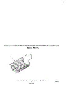 04 - Shelf parts for Whirlpool Freezer EV150CXRW0 from AppliancePartsPros.com