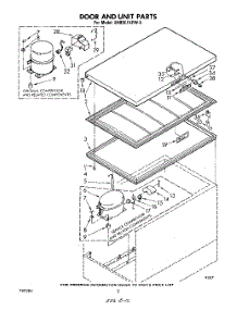 02 - Section parts for Whirlpool Freezer EH09EFXPW5 from AppliancePartsPros.com